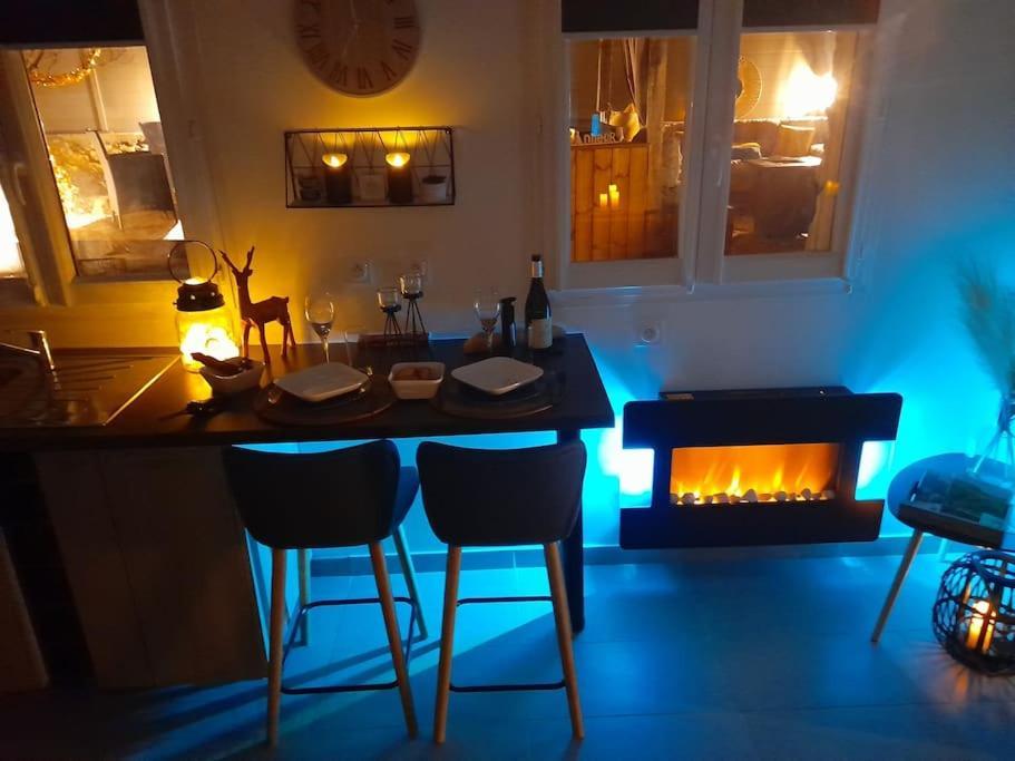 L'Antre Deux Pierres, Romantisme, Jacuzzi Exterieur, Plateau Dinatoire Bouyon Bagian luar foto